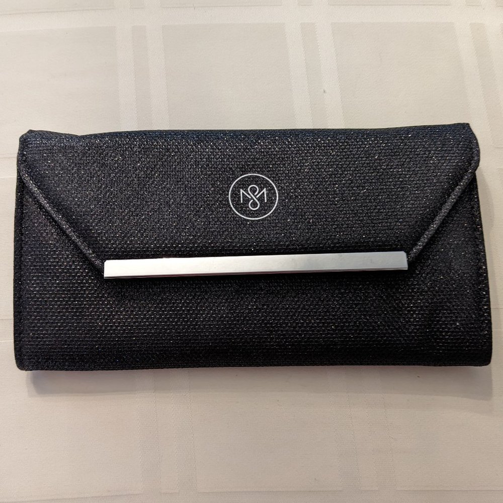 Young Living Savvy Minerals Black Clutch Purse